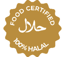 Food Certified 100% Halal