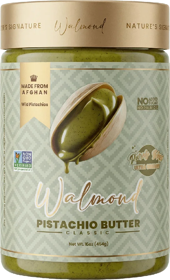 Walmond Pistachio Butter Classic — wild Badakhshan pistachios