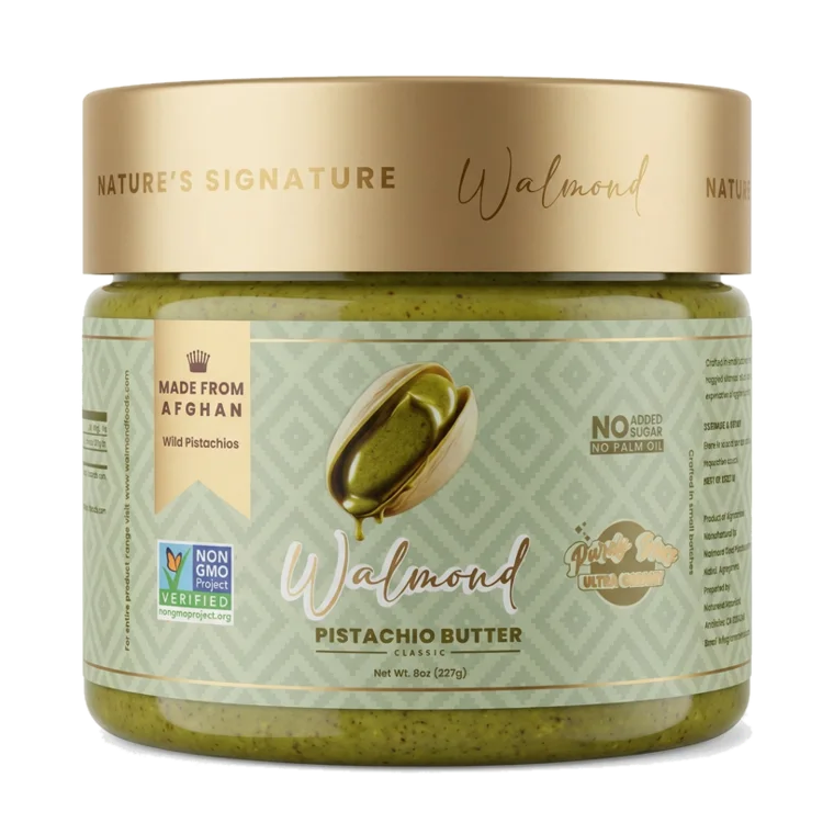 Walmond Pistachio Butter Classic 8oz jar